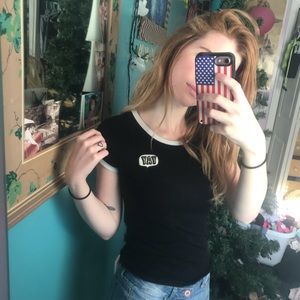 🖤Black Ring Tee🖤